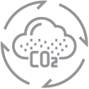 A graphic of a C02 cloud 